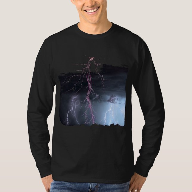 Vintage  lightning Flash T-Shirt (Front)