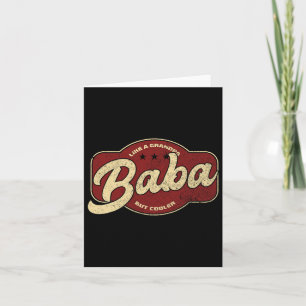 Vintage Like A Grandpa But Cooler - Arabic Card