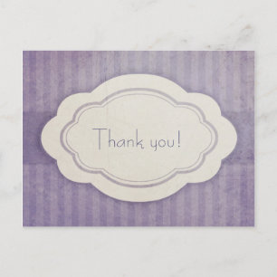 Vintage lilac charm postcard
