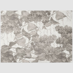 Vintage Lilac Collage Tissue Paper