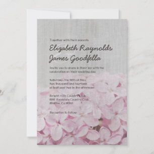 Vintage Lilac Wedding Invitations