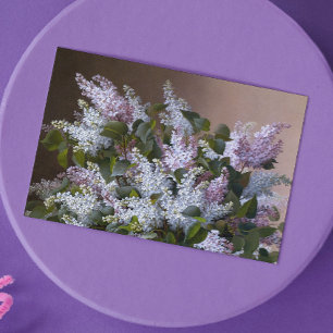 Vintage Lilacs Card