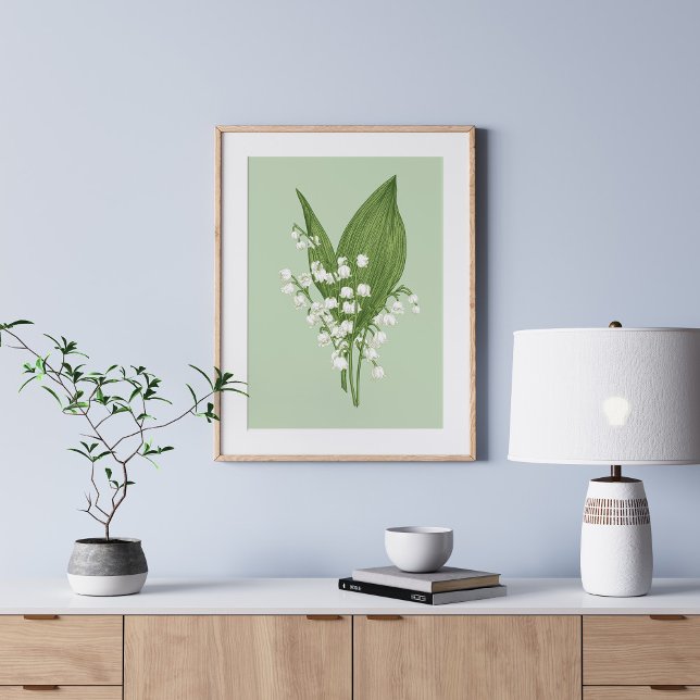 Vintage Lily of The Valley  Poster (Creator Uploaded)