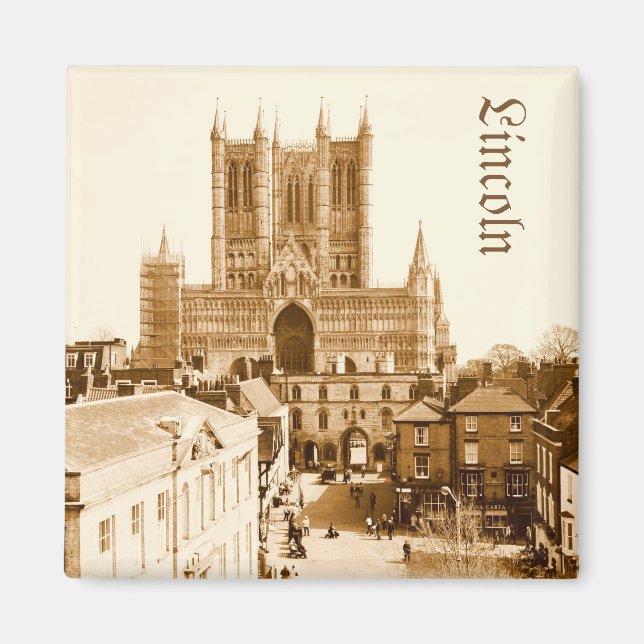 Vintage Lincoln Magnet (Front)