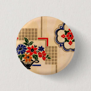 Vintage Linoleum Button