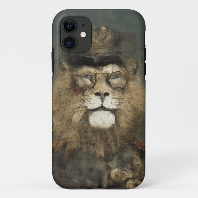 Vintage Lion General Mobile Case (Back)