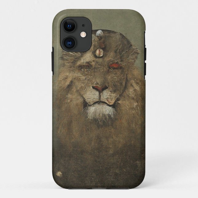 Vintage Lion General Mobile Case (Back)