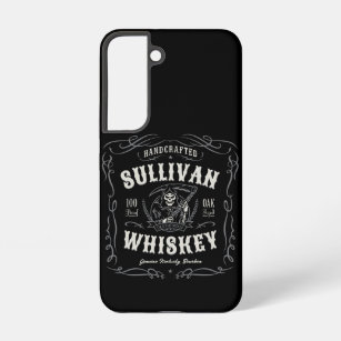 Vintage Liquor ADD NAME Old Grim Reaper Whiskey  Samsung Galaxy Case