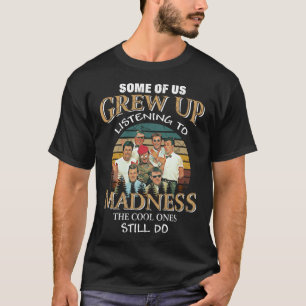 Vintage listening to The madness retro band gift f T-Shirt
