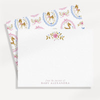 Vintage Little Fawn Nursery Note Card