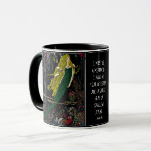 Vintage Little Mermaid Illustration Harry Clarke Mug