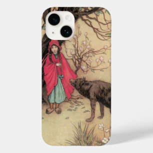 Vintage Little Red Riding Hood by Warwick Goble Case-Mate iPhone 14 Case