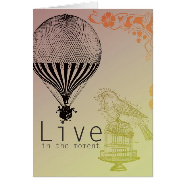 Vintage Live in the Moment (Front)