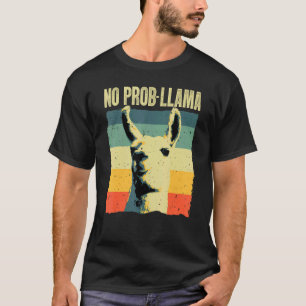 Vintage Llama For Men Women Boys Girls Alpaca  3 T-Shirt