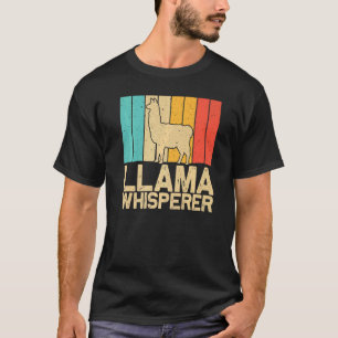 Vintage Llama For Men Women Kids Boys Girls Alpaca T-Shirt