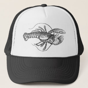 Vintage Lobster illustration Trucker Hat
