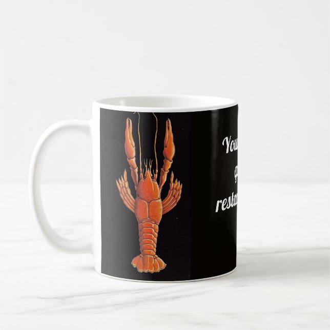 Vintage Lobster Mug (Left)
