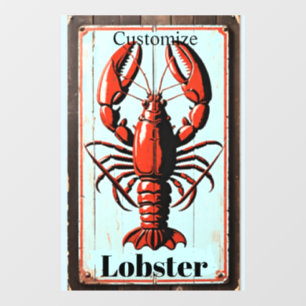 Vintage Lobster Sign Thunder_Cove