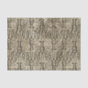 Vintage Lobster Tissue Paper