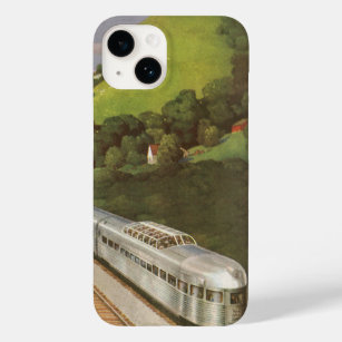 Vintage Locomotive in Country, Vacation by Train Case-Mate iPhone 14 Case