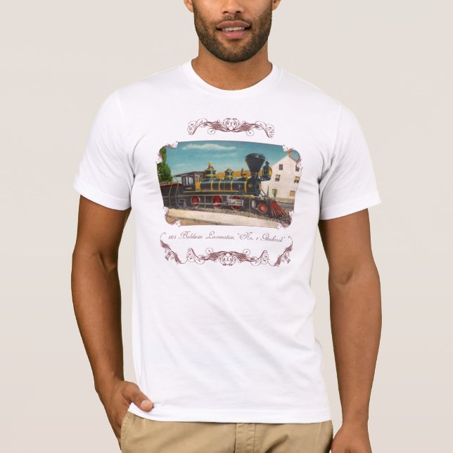 Vintage Locomotive Men's Shirt (Front)