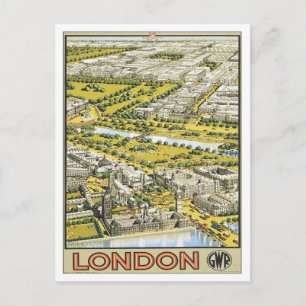 Vintage London England Postcard