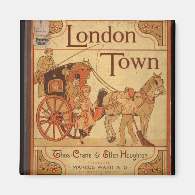 Vintage - London Town Magnet (Front)