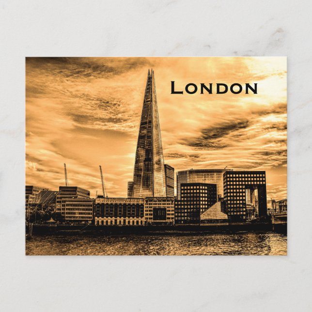 Vintage London Travel Tourism Postcard (Front)