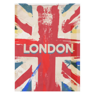 Vintage London Union Poster Tablecloth