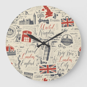 Vintage London Wall Clock