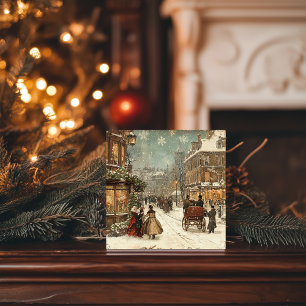 Vintage London Winter Classic Holiday Card