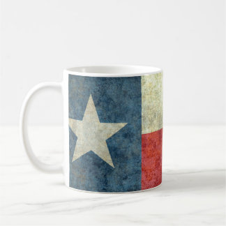 Vintage Lone star state flag of Texas Coffee Mug