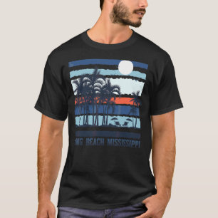 Vintage Long Beach Mississippi Summer 70s 80s Beac T-Shirt