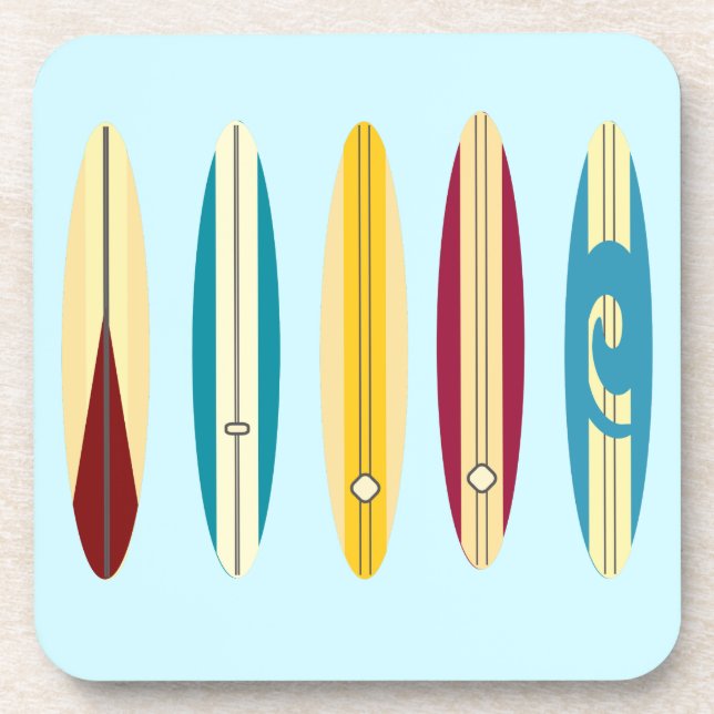 Vintage Longboards Coaster (Front)