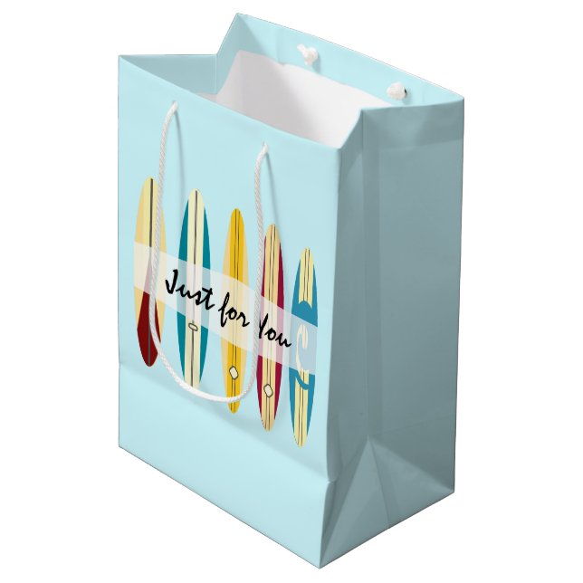 Vintage Longboards Medium Gift Bag (Front Angled)