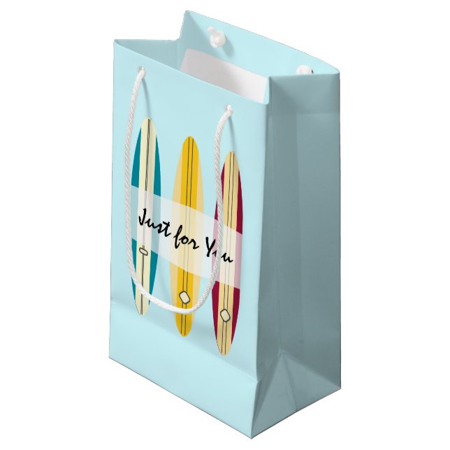 Vintage Longboards Small Gift Bag (Front Angled)