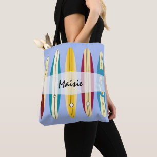 Vintage Longboards Tote Bag