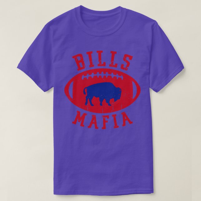 Vintage Look Bills Mafia T-Shirt (Design Front)