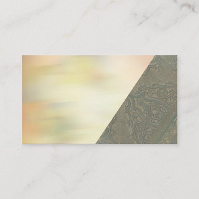 vintage look business card template (Front)