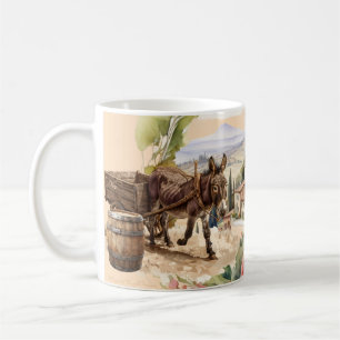 Vintage Look Donkey Mug