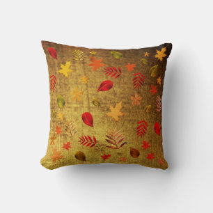 Vintage-Look gold used Cushion