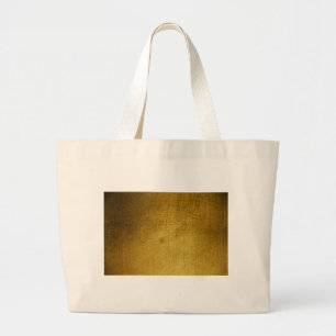 Vintage-Look gold used Large Tote Bag