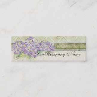 Vintage Look Lilac Hydrangea -  Business Cards