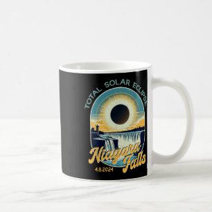 Vintage Look Total Solar Eclipse Niagara Falls  Coffee Mug