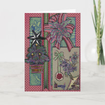 Vintage looking Christmas Card