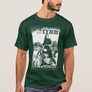 Vintage Lord Lemmy Metal Biker Rocker Motorcycle P T-Shirt