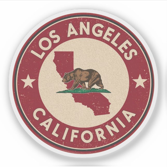 Vintage Los angeles, California gifts (Front)