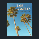 Vintage Los Angeles, California Palm Tree Travel Postcard<br><div class="desc">Capture the essence of Los Angeles with this beautifully designed vintage-style postcard featuring iconic palm trees and retro vibes. Perfect for travelers, postcard collectors, and anyone who loves California, this postcard makes a unique souvenir or thoughtful gift for friends and family. Add a nostalgic touch to your collection with this...</div>