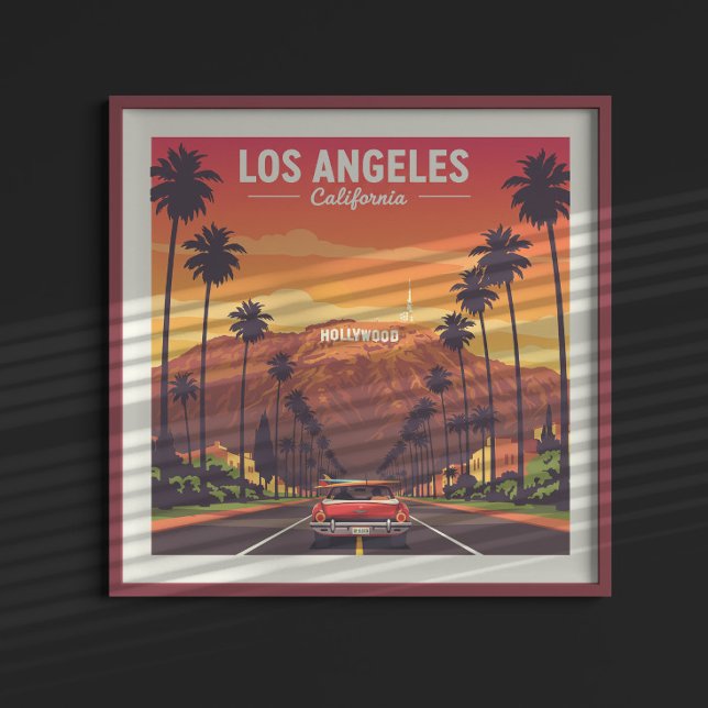Vintage Los Angeles California Poster (Creator Uploaded)