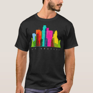 Vintage Los Angeles LA Skyline  T-Shirt